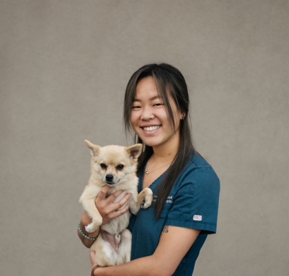 Joy - Ward Nurse at Granville Island Veterinary Hospital in Vancouver, BC